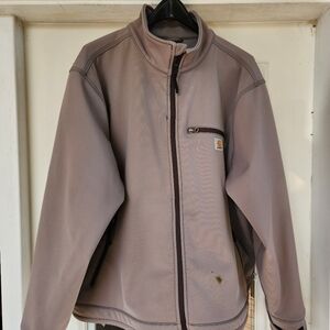 Mens carhart 2XL Lightweight Coat Gray